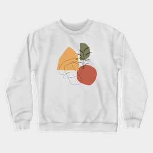 Abstract,Geometrical Crewneck Sweatshirt